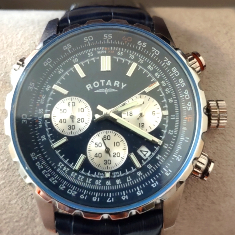 New Men's Dolphin Rotary Watch WI21